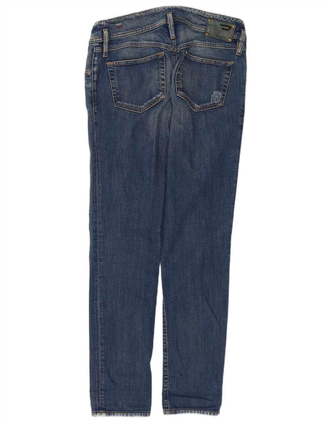 Diesel Damskie Matic Slim Jeansy W30 L32 Niebieskie bawełniane