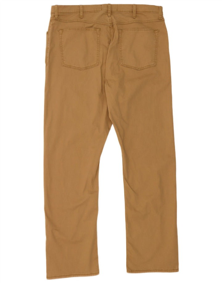 Spodnie męskie Wrangler Straight Cargo W38 L32 Beżowa bawełna