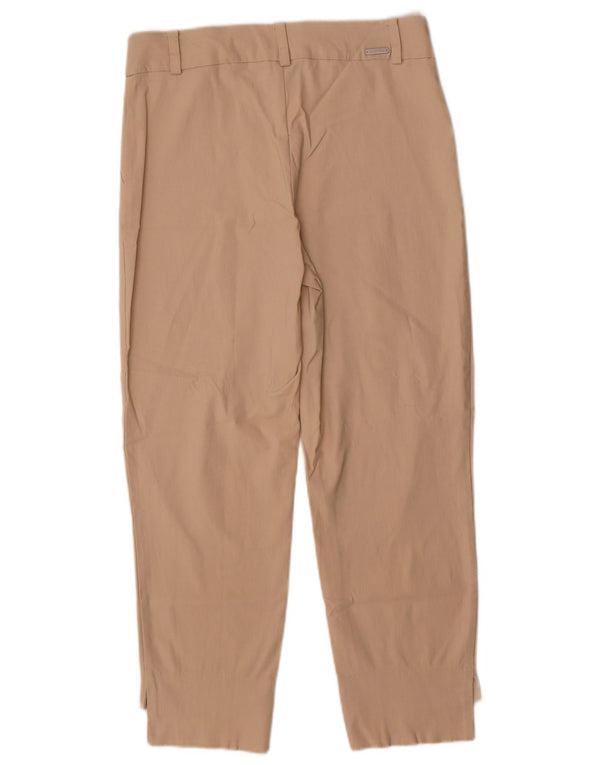 Spodnie damskie Joseph Ribkoff z wysokim stanem UK 12 Medium W30 L25 Beig