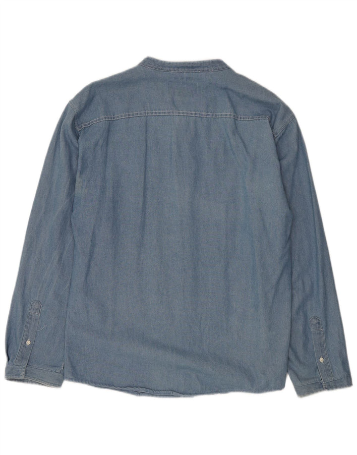 Męska koszula dżinsowa AMERICAN RAG 3XL niebieska, bawełniana