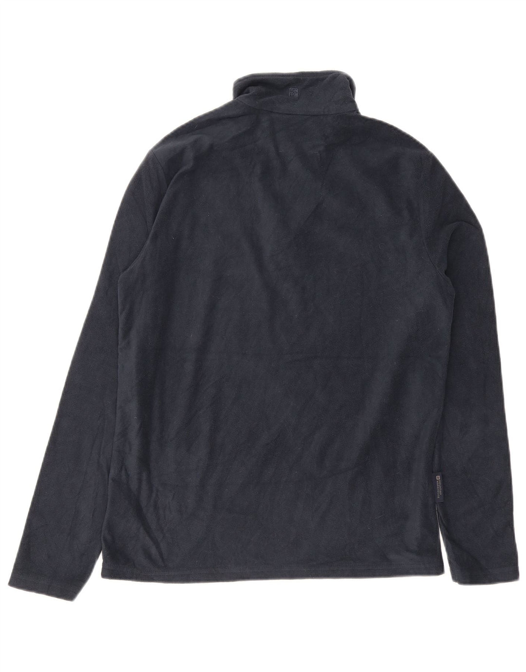 Męski sweter polarowy Mountain Warehouse z zamkiem błyskawicznym XS, granatowy, poliester