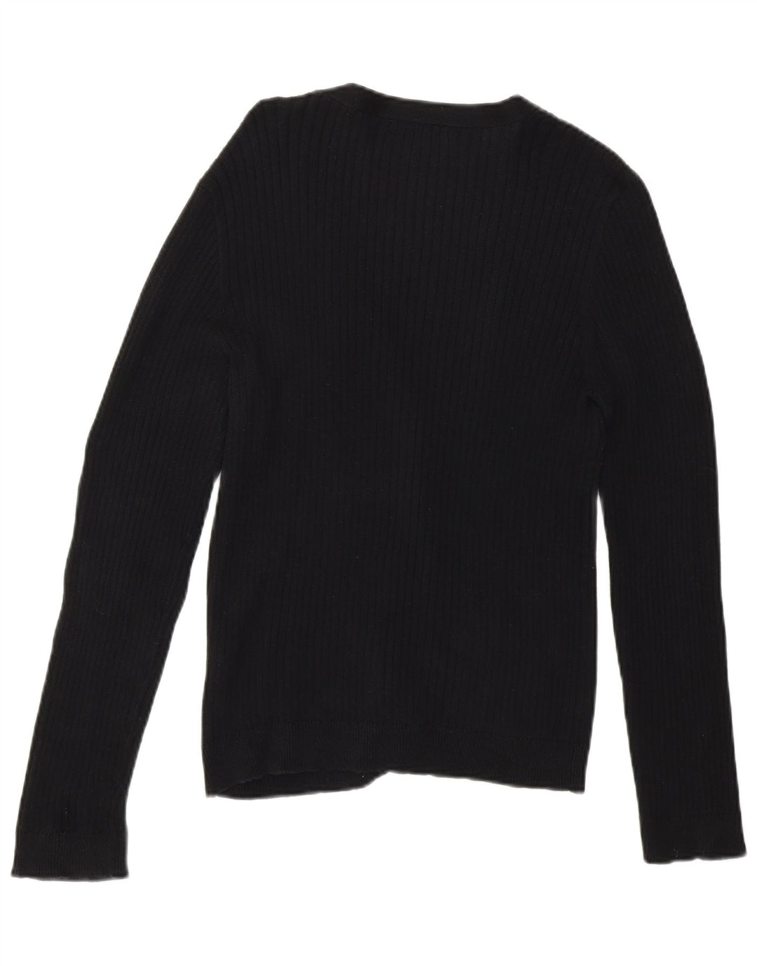 Damski sweter rozpinany Chaps Petite UK 14, średni czarny bawełniany