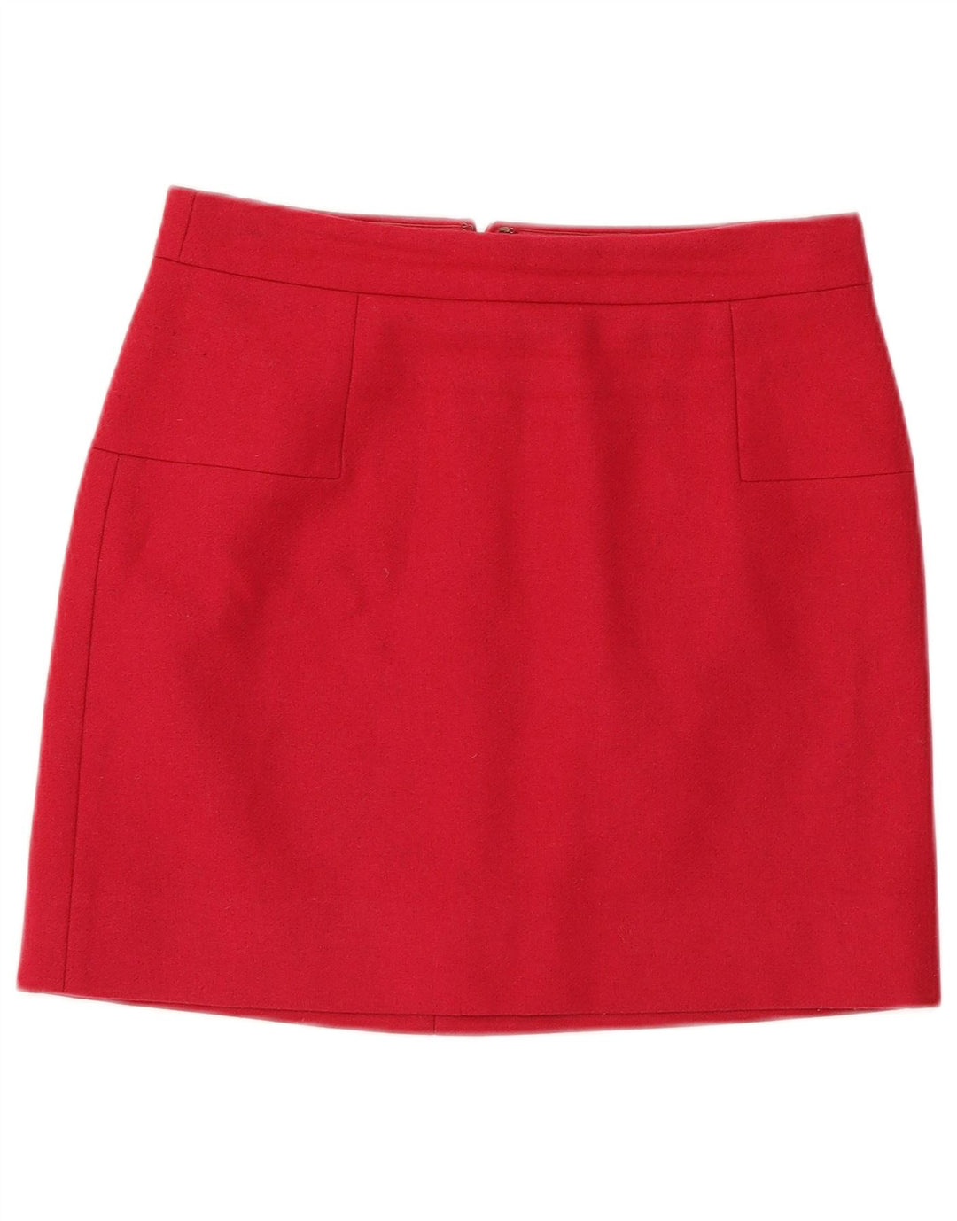 Damska spódniczka mini J. Crew US 2 XS W28 Różowa wełna