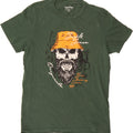 JACK & JONES Mens Graphic T-Shirt Top Medium Green Cotton Vintage Jack & Jones and Second-Hand Jack & Jones from Messina Hembry 
