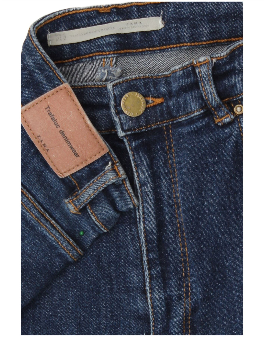 Jeansy damskie Zara Skinny EU 42 Large W32 L27 Niebieskie