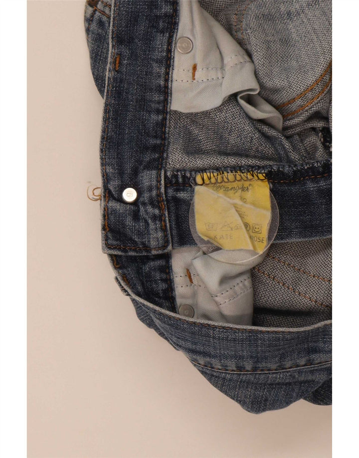 Wrangler Damskie Kate Straight Jeansy W30 L32 Niebieskie