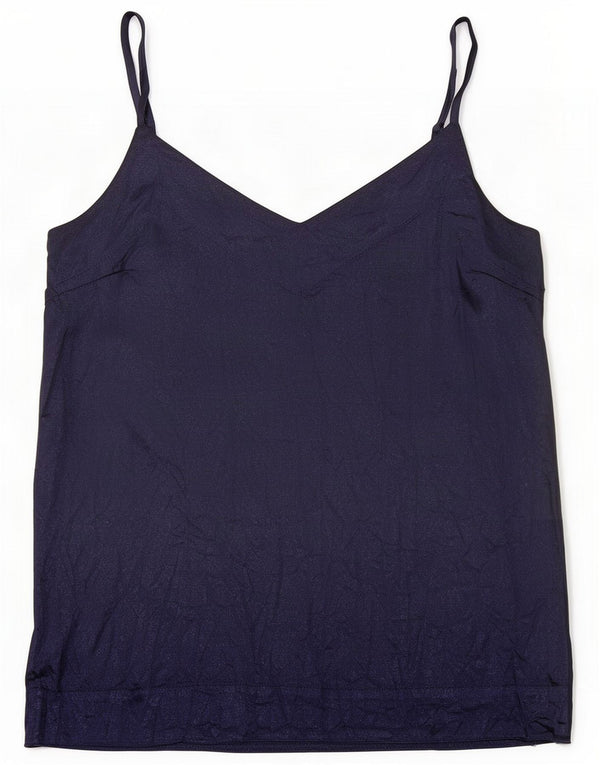 Warehouse damski top na ramiączkach UK 12 Medium Navy Blue