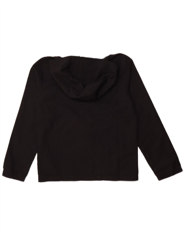 Chłopięca kurtka przeciwdeszczowa z kapturem Under Armour na 11-12 lat, duża, w kolorze czarnym