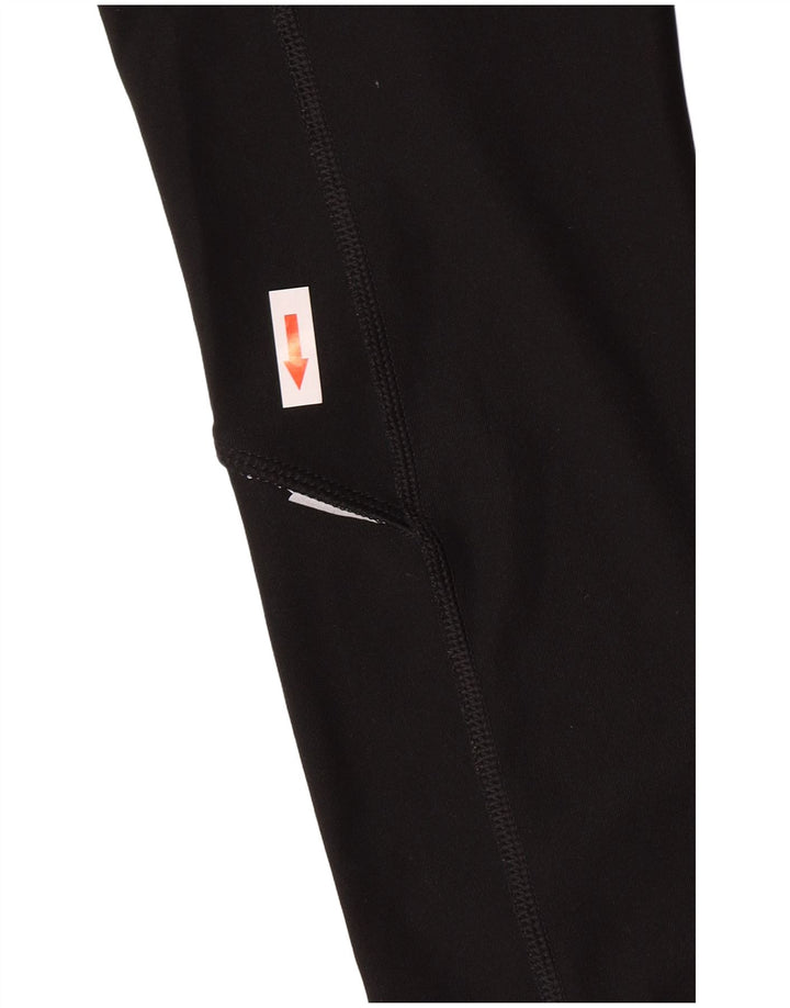Legginsy damskie New Balance UK 8, małe, czarne, poliestrowe