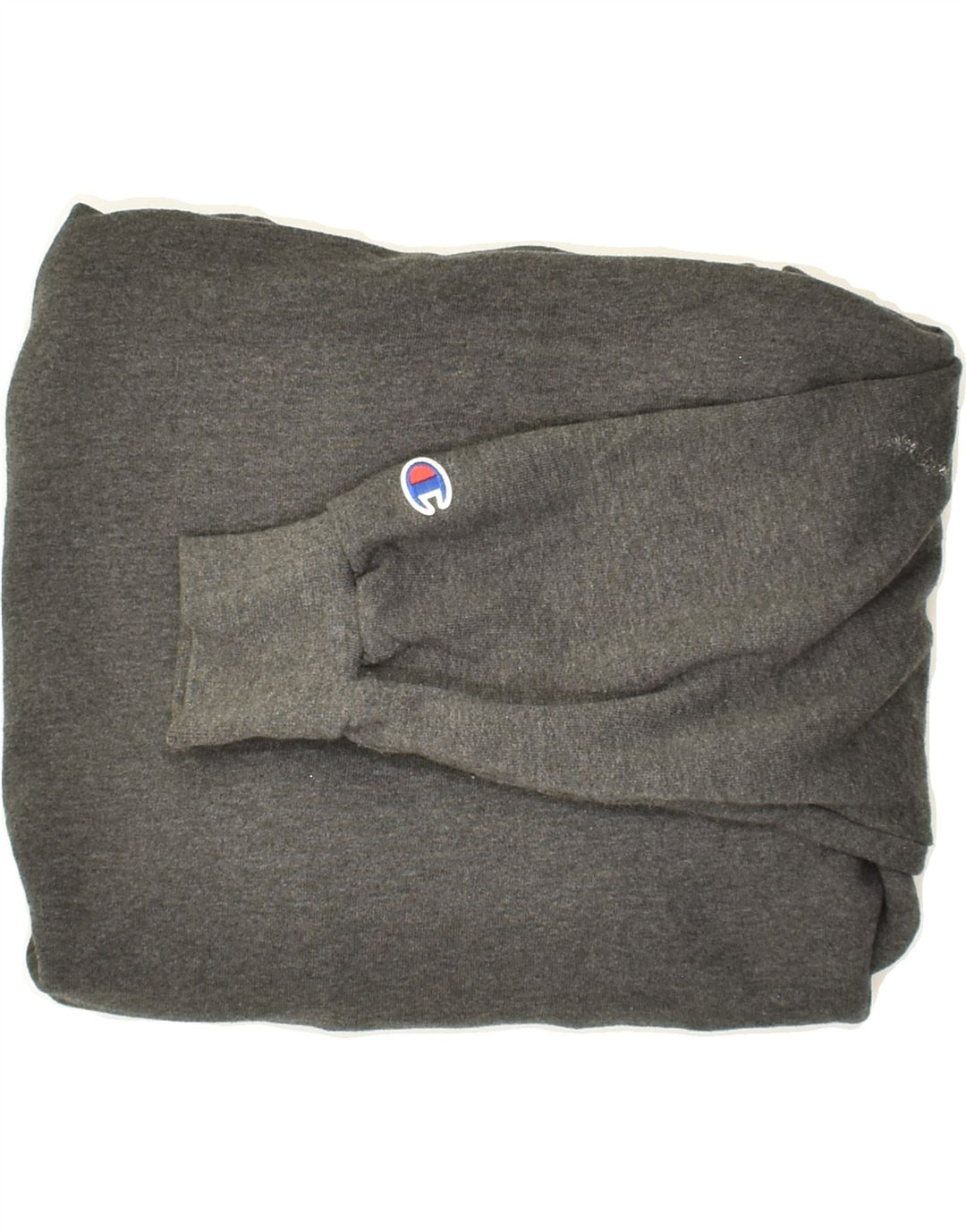 CHAMPION Mens Graphic Hoodie Jumper Medium Grey Cotton Vintage Champion and Second-Hand Champion from Messina Hembry 