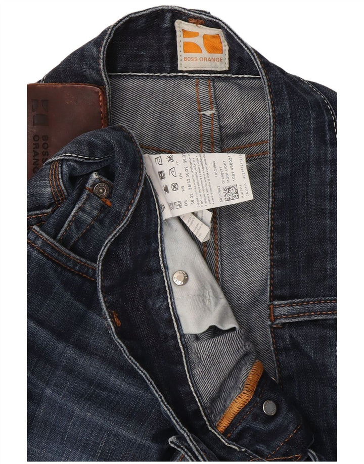 Męskie spodenki jeansowe Hugo Boss W36, duże, niebieskie