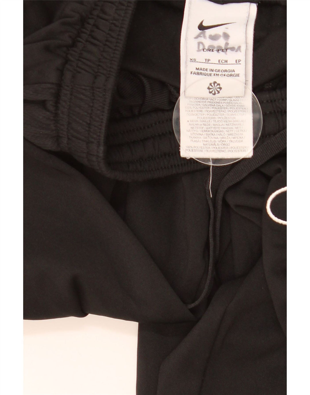 Męskie spodnie dresowe Nike Dri Fit XS, czarne