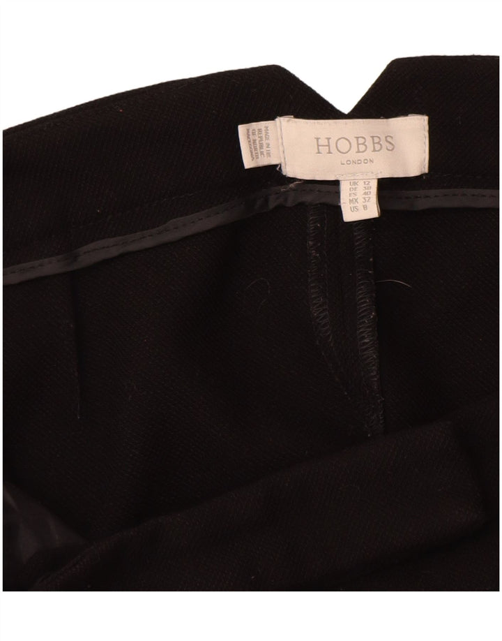 Damskie spodnie Chino Hobbs UK 12 Medium W32 L26 Czarny poliester