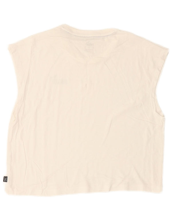 Damska koszulka oversize z grafiką PUMA UK 6 XS, biała