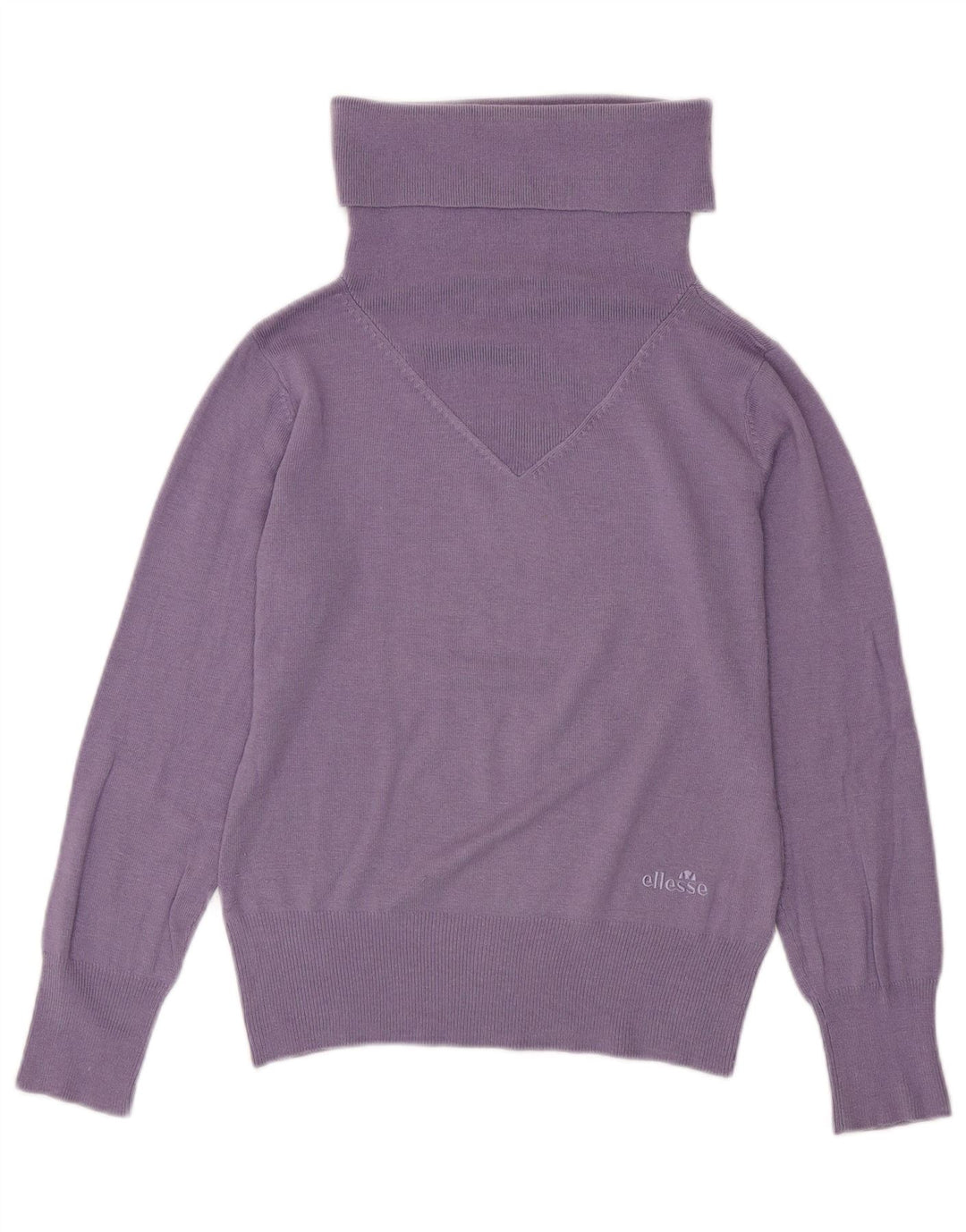 Damski sweter z golfem ELLESSE IT 46, duży, fioletowy, modal