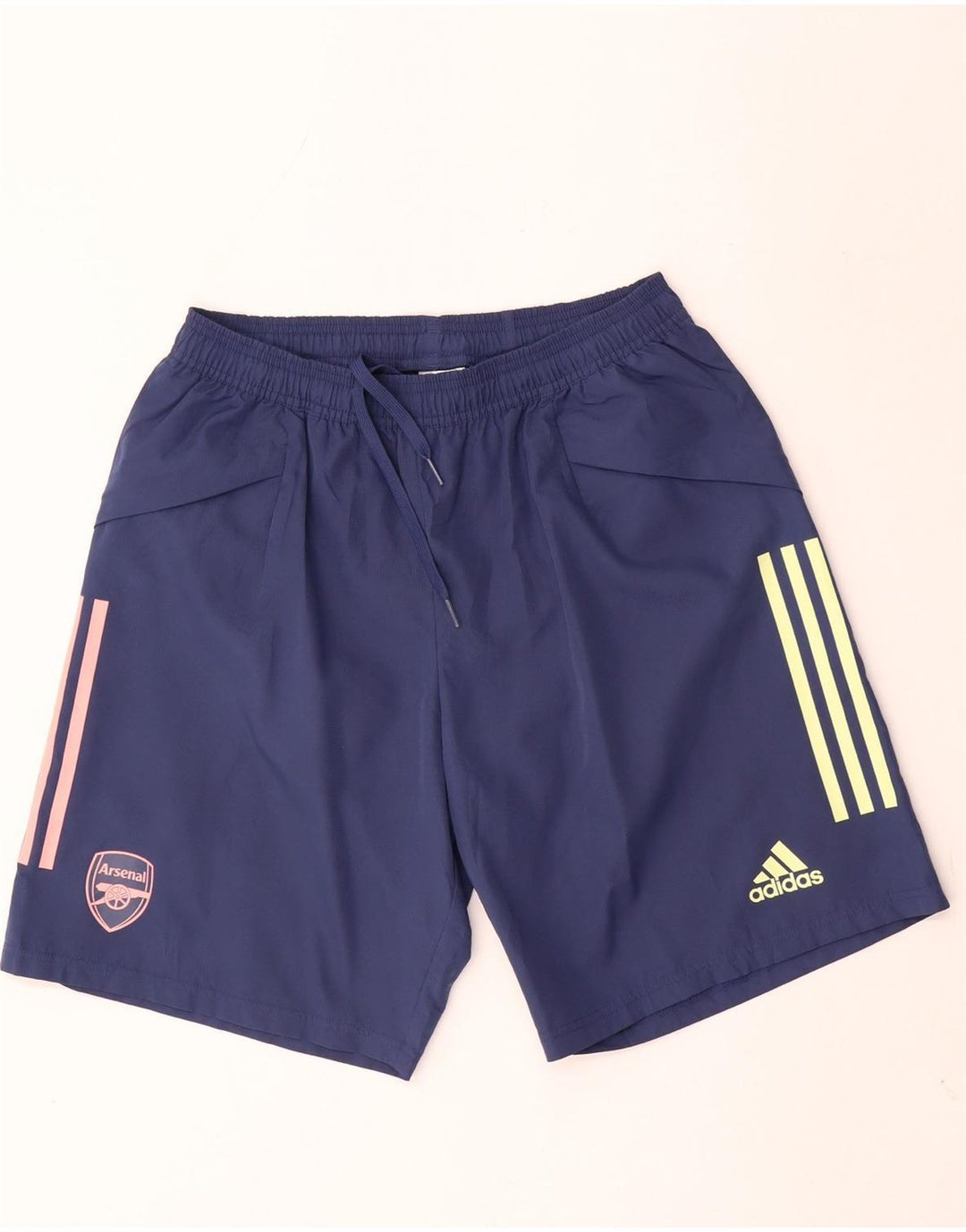 Męskie spodenki sportowe Adidas Arsenal, duże, granatowe, z poliestru