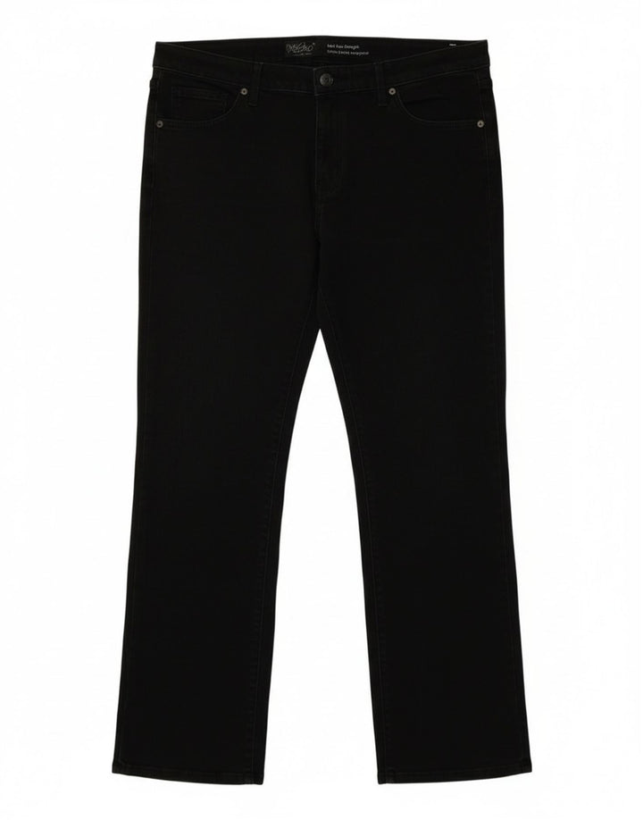 Dżinsy Mossimo Damskie Super Strech Mid Rise Straight US 18 2XL W40 L29 Szare