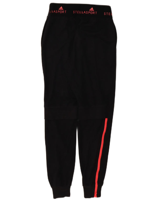 Damskie spodnie dresowe ADIDAS Stella Graphic Joggers UK 4/6 XS Czarne