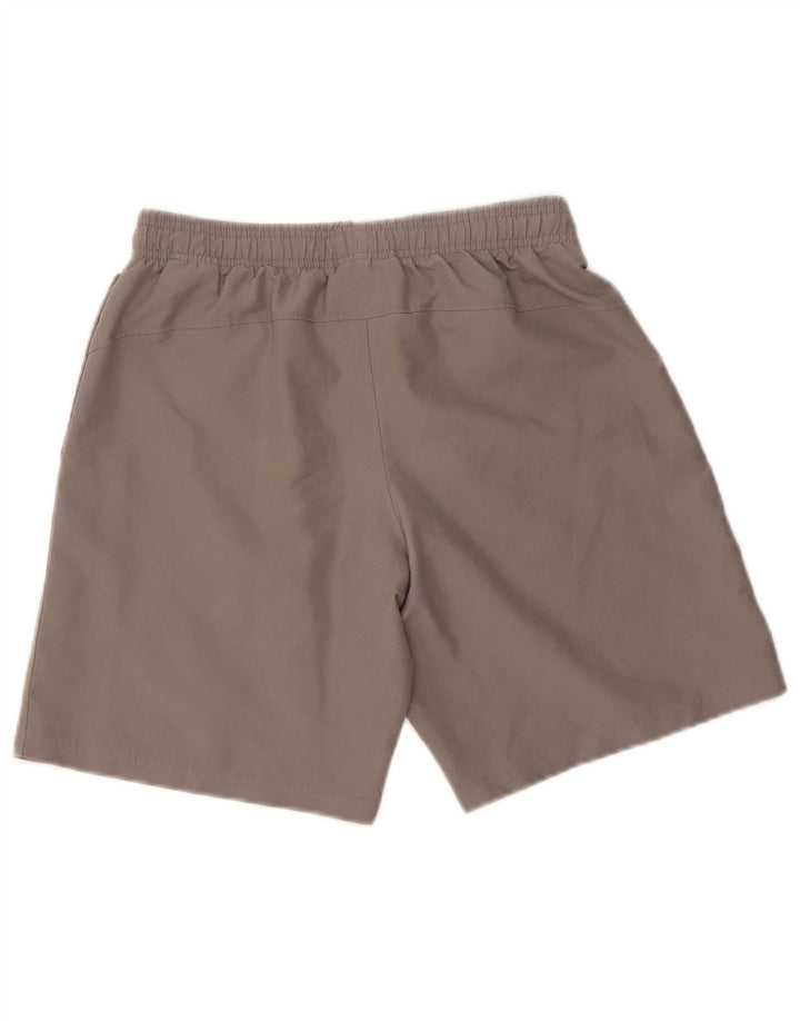 UNDER ARMOUR Boys Sport Shorts 14-15 Years Large Grey Polyester