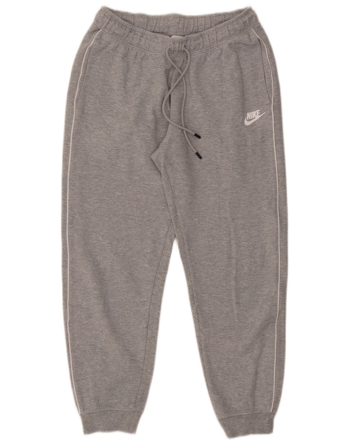 Męskie spodnie dresowe Nike, małe, szare, bawełniane