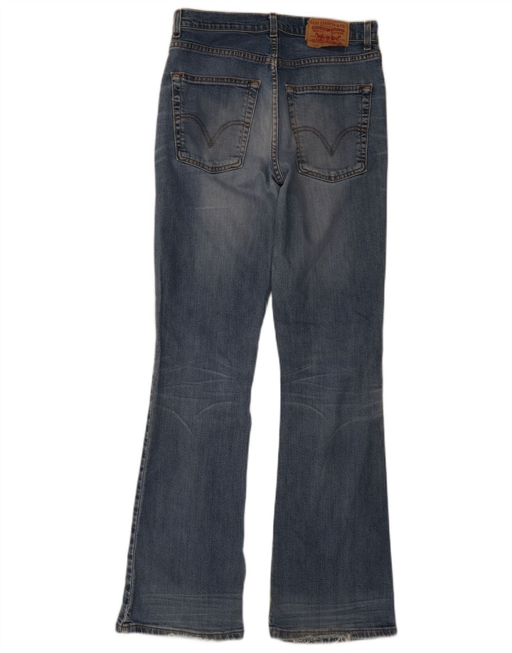 Męskie jeansy Levi's 525 Bootcut W32 L34 Niebieska bawełna