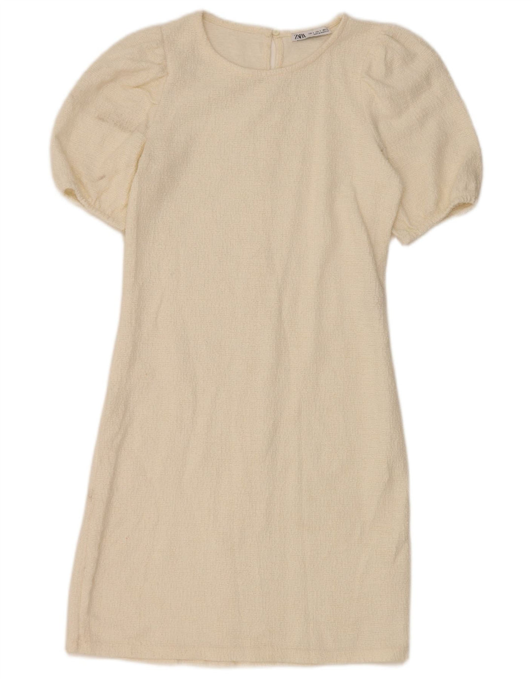 Sukienka damska Zara UK 8 Small, biała, bawełniana
