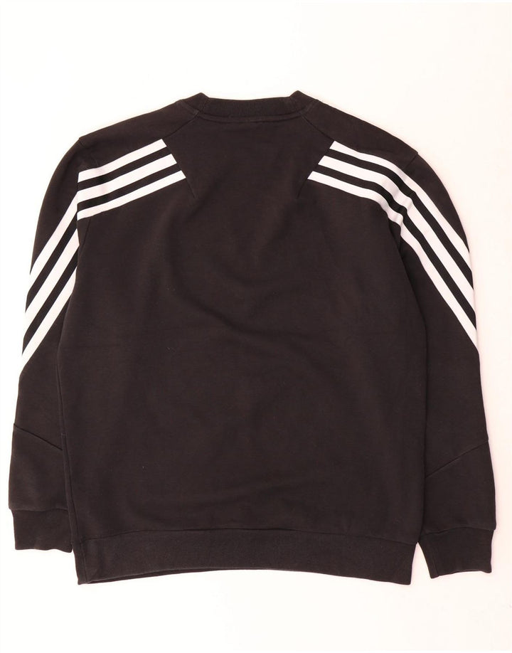 Bluza męska Adidas, duża, czarna, bawełniana