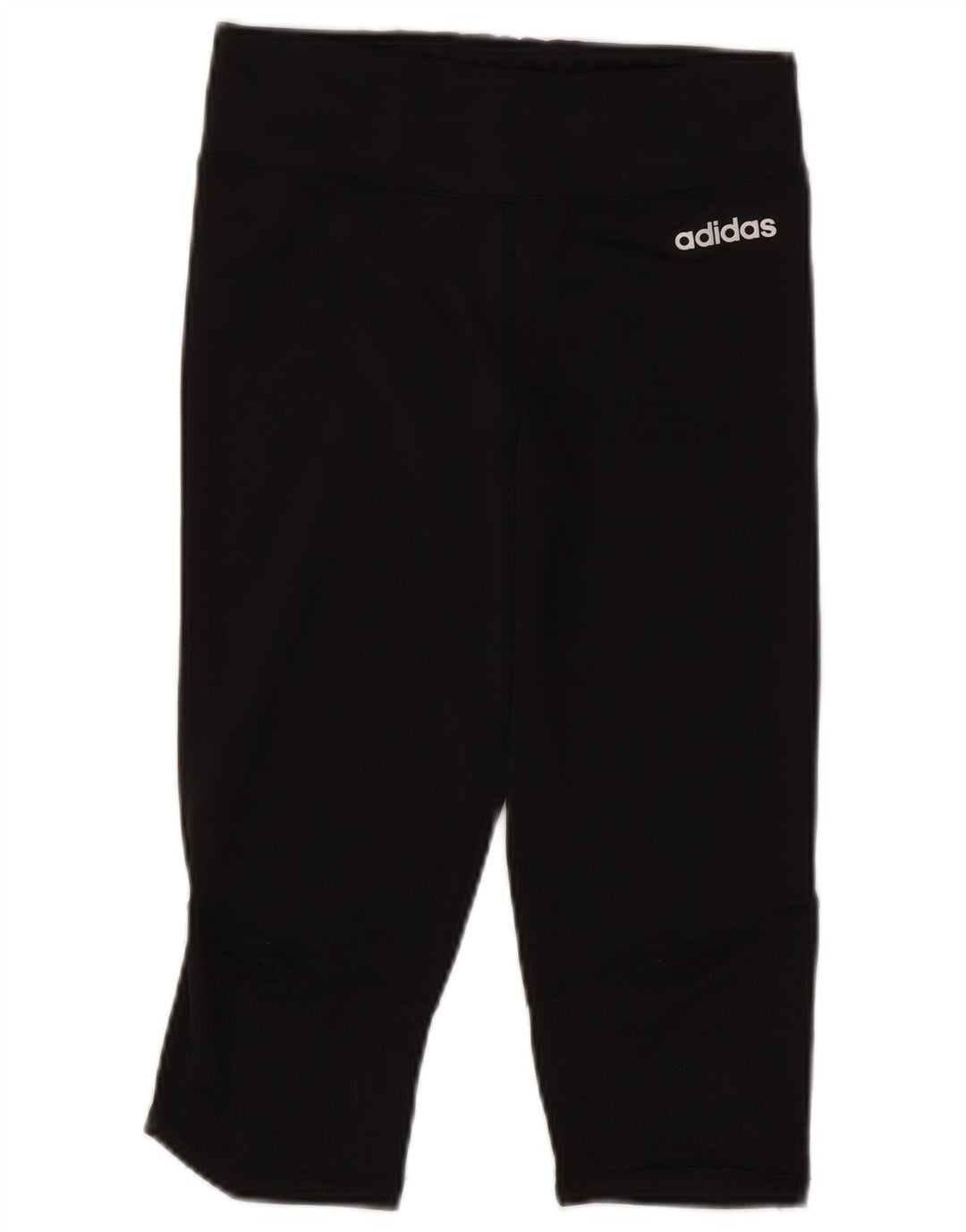 ADIDAS Boys Aeroready Capri Leggings 13-14 Years  Black