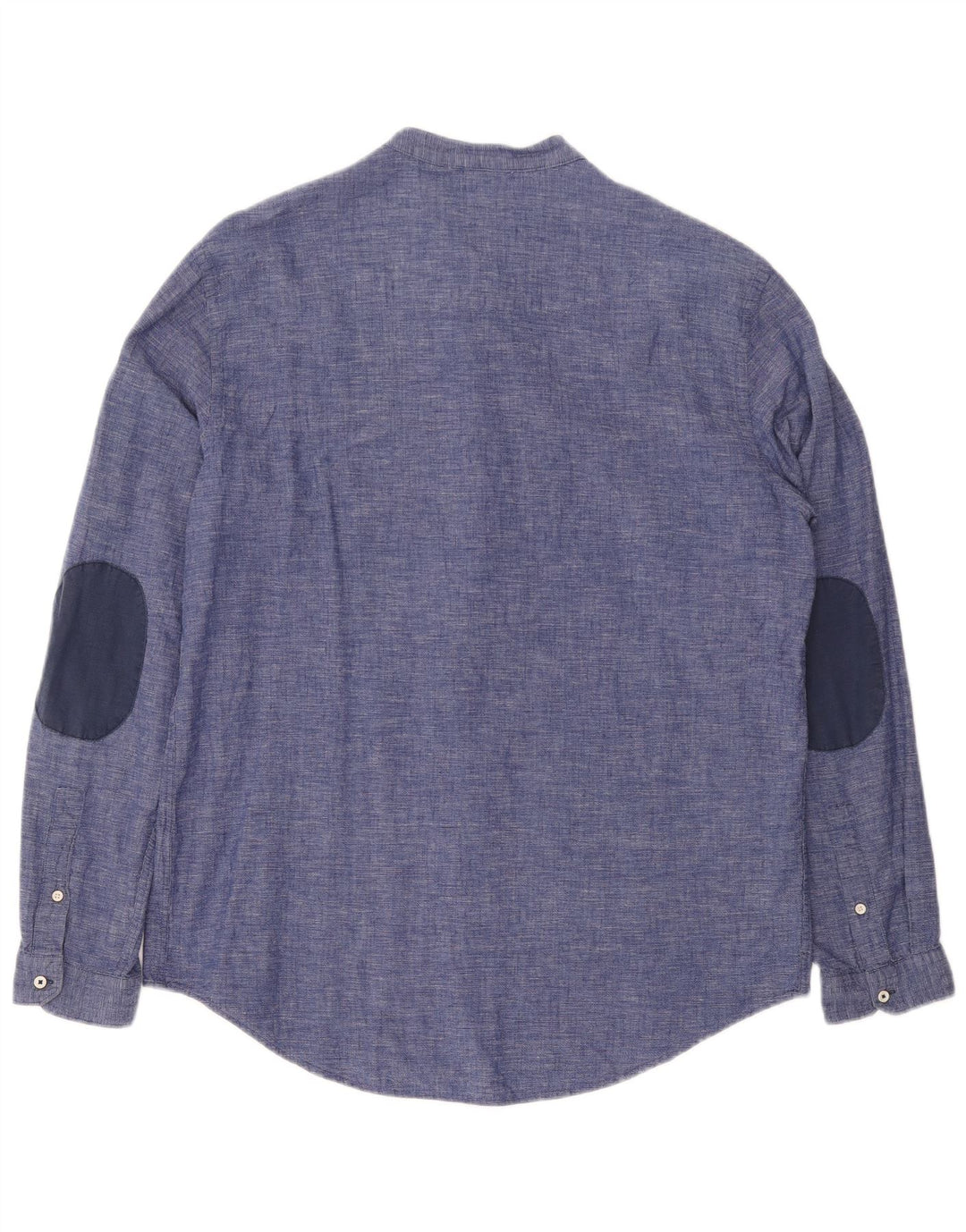 Męska koszula pulowerowa Zara Super Slim Fit XL, niebieska, bawełniana
