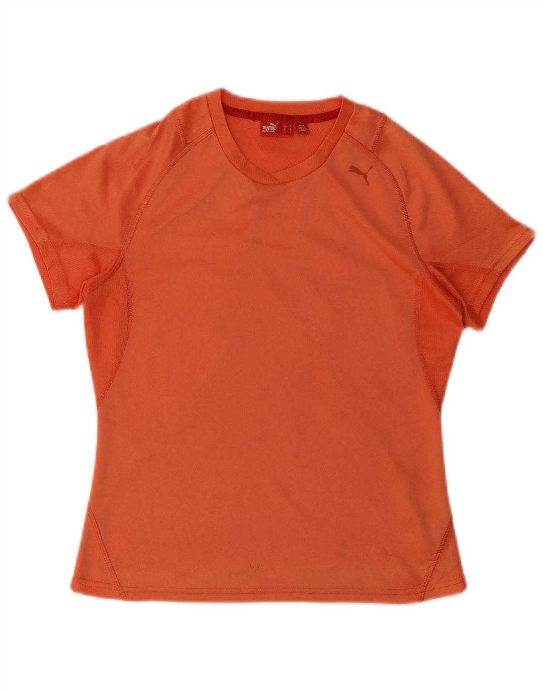 T-shirt damski Puma Top UK 12 Średni pomarańczowy poliester