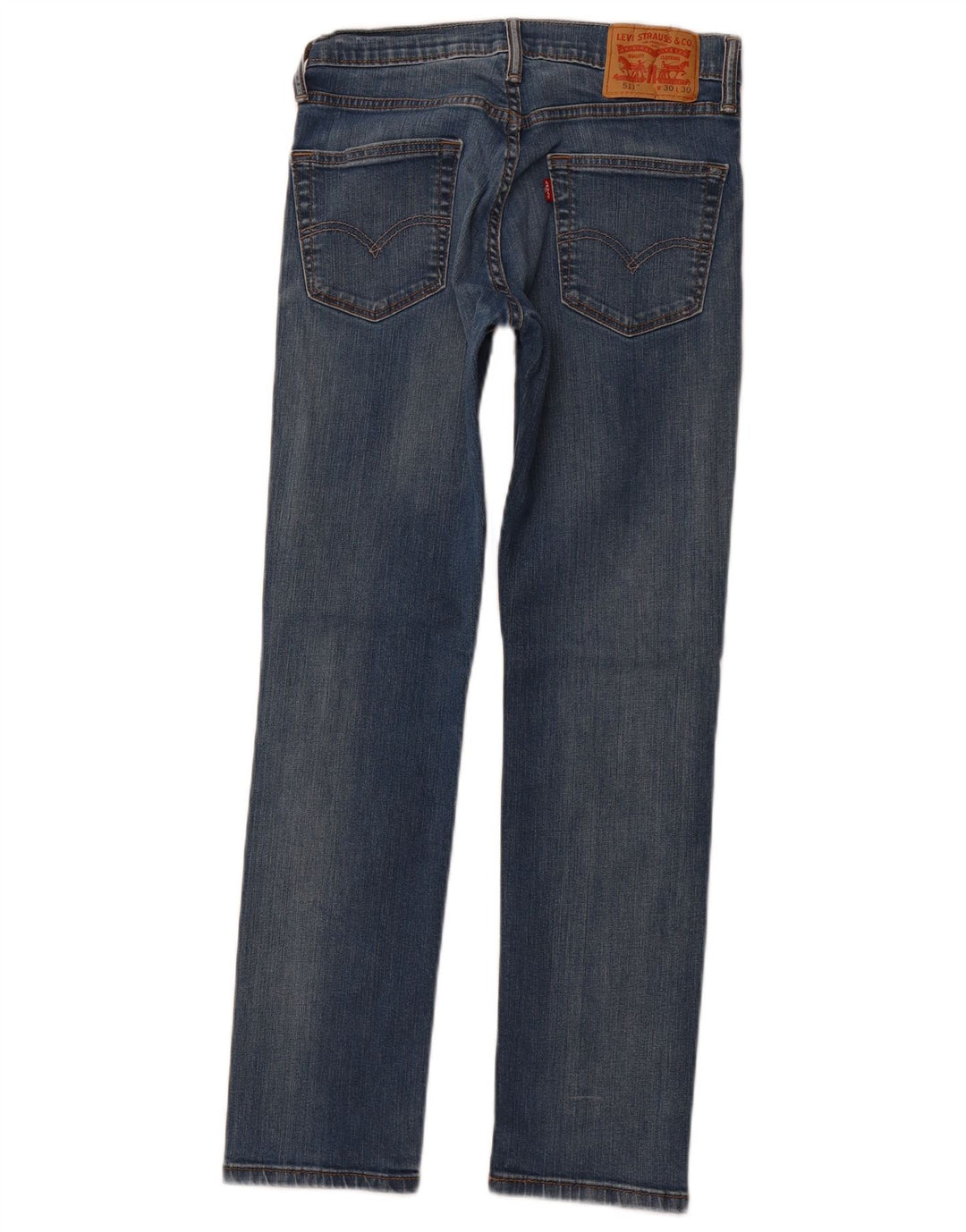 Męskie jeansy Levi's 511 Slim W30 L30 Niebieska bawełna