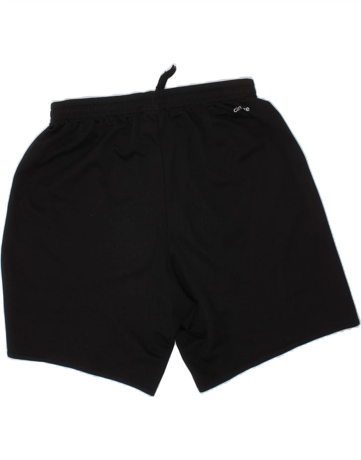 ADIDAS Boys Climalite Sport Shorts 13-14 Years  Black Polyester Vintage Adidas and Second-Hand Adidas from Messina Hembry 