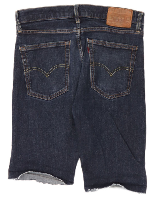 Męskie spodenki jeansowe Levi's 510 W32 Średni granatowy, bawełniany