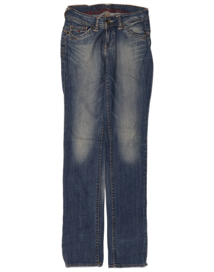Tommy Hilfiger Womens Straight Jeans W26 L34 Blue Cotton
