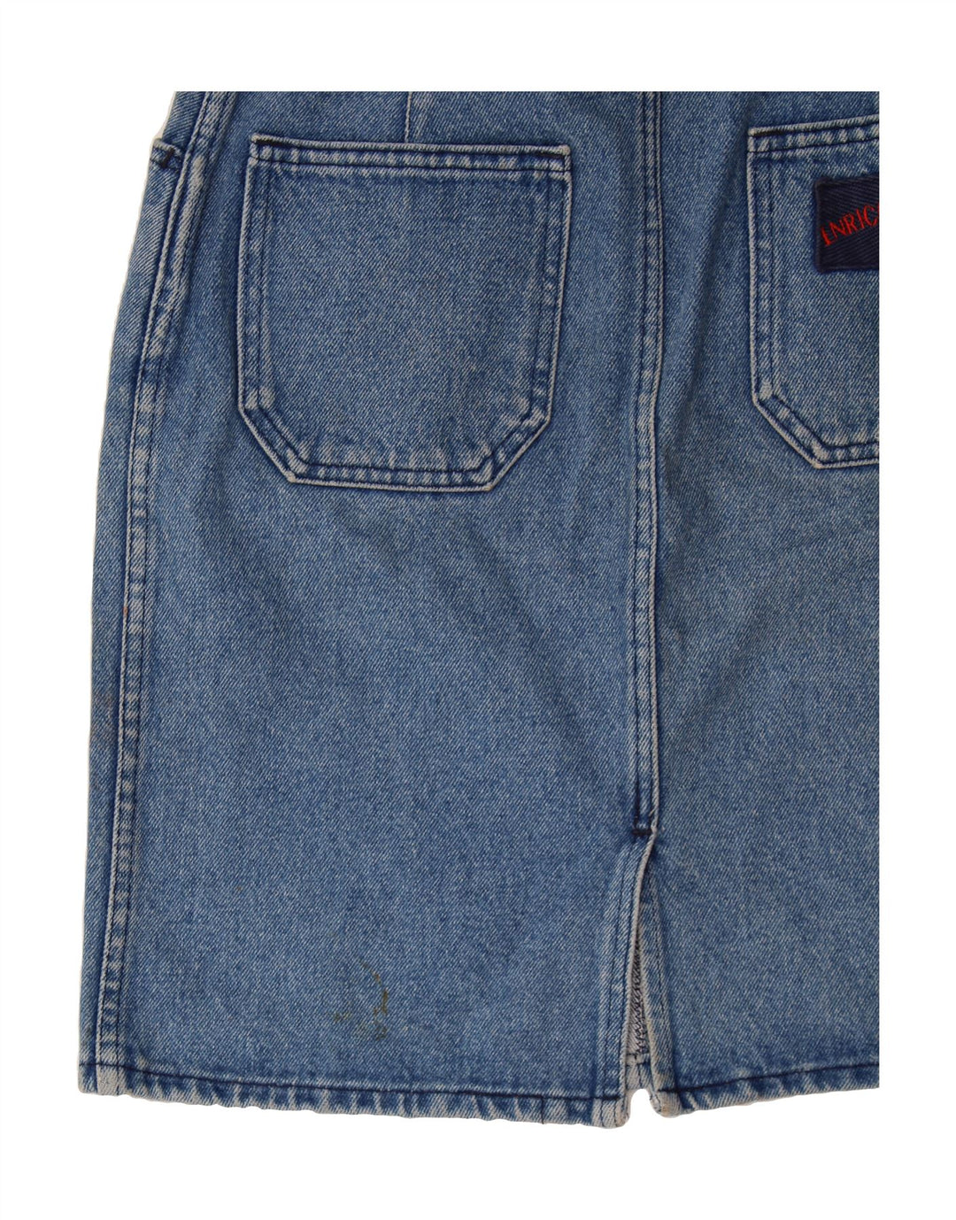 ENRICO COVERI Womens Denim Skirt W28 Medium Blue Vintage Enrico Coveri and Second-Hand Enrico Coveri from Messina Hembry 