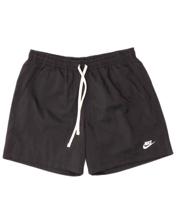 Męskie spodenki sportowe Nike, duże, czarne, poliestrowe
