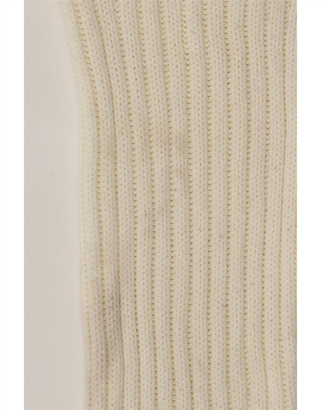 Damski sweter Zara Crop Oversize z golfem UK 10 Small White
