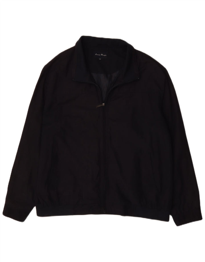Męska kurtka bomber James Pringle UK 44 2XL granatowa, bawełniana
