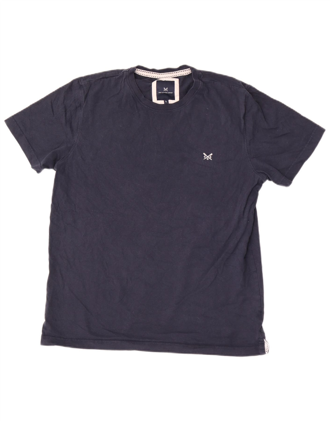 Crew Clothing T-shirt damski, duży, granatowy