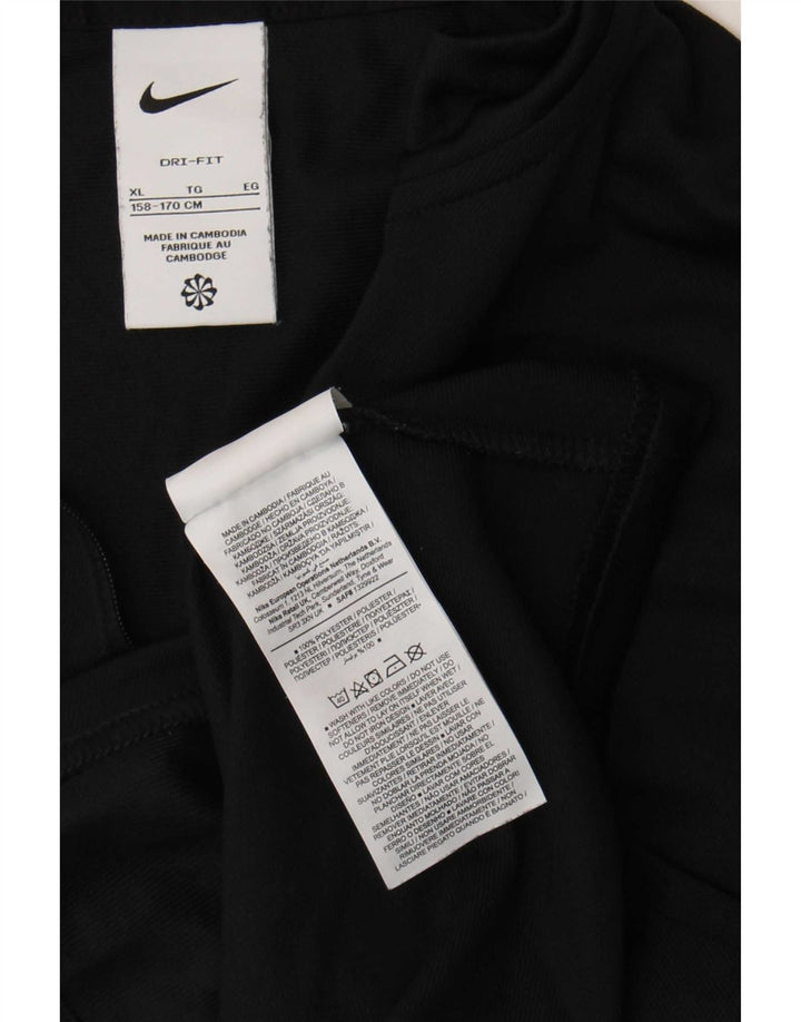 Chłopięca kurtka dresowa Nike Dri Fit 13-14 lat XL, czarna, poliestrowa