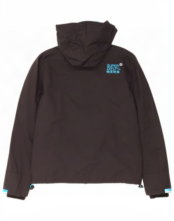 Damska kurtka wiatrówka Superdry The Windcheater Graphic UK 18 XL w kolorze czarnym