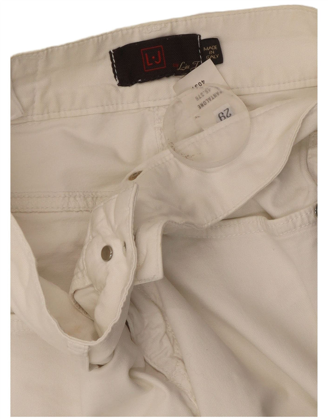 Damskie jeansy Liu Jo W29 L30 białe