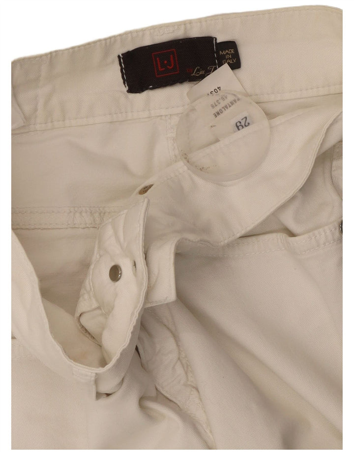 Damskie jeansy Liu Jo W29 L30 białe