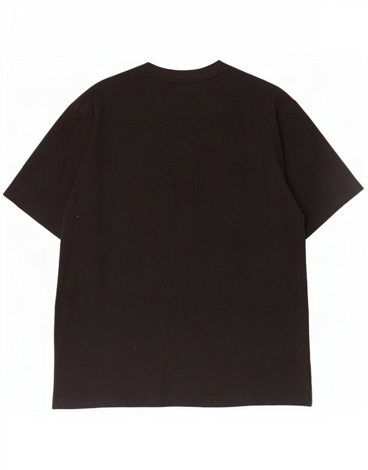 T-shirt męski Fila Top, średni czarny, bawełniany