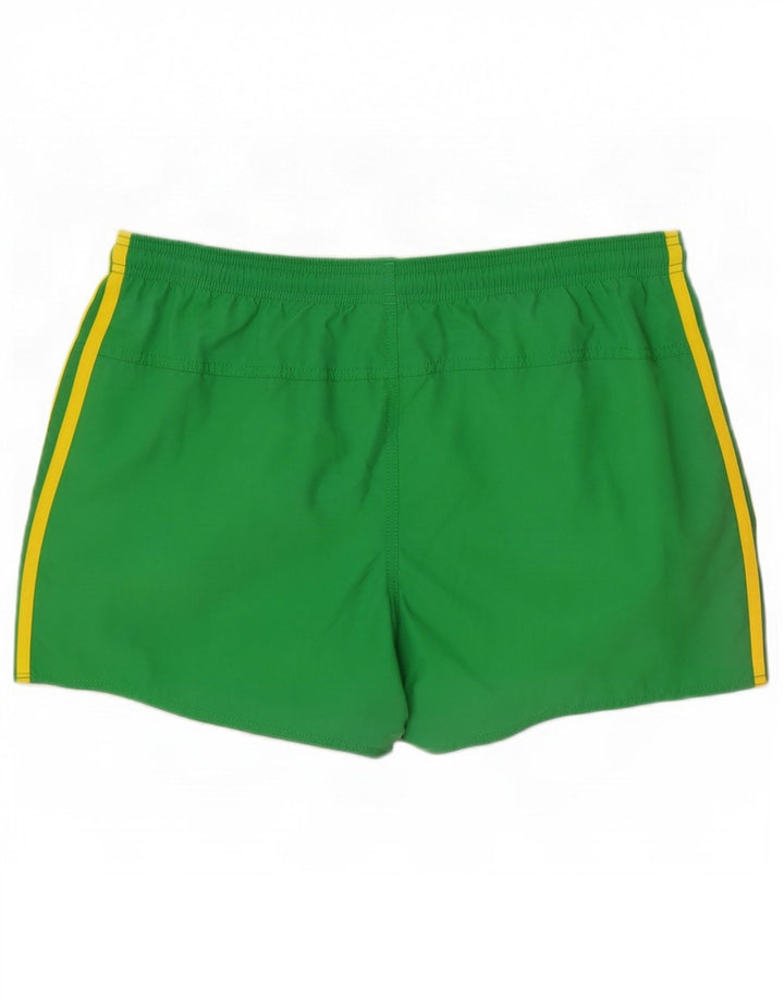 Męskie spodenki sportowe Adidas, duże, zielone, nylonowe