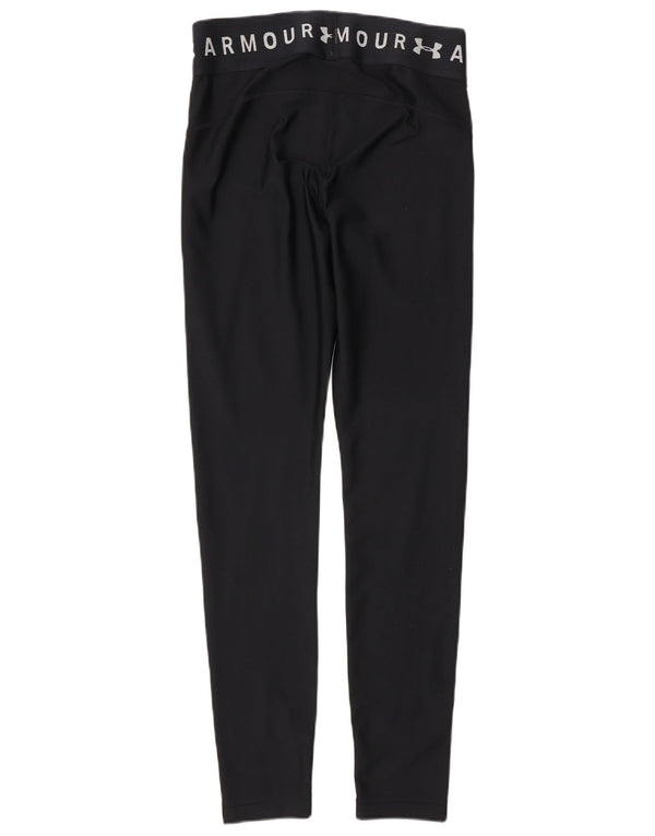 Damskie legginsy Under Armour Heat Gear Graphic UK 12, średnie czarne