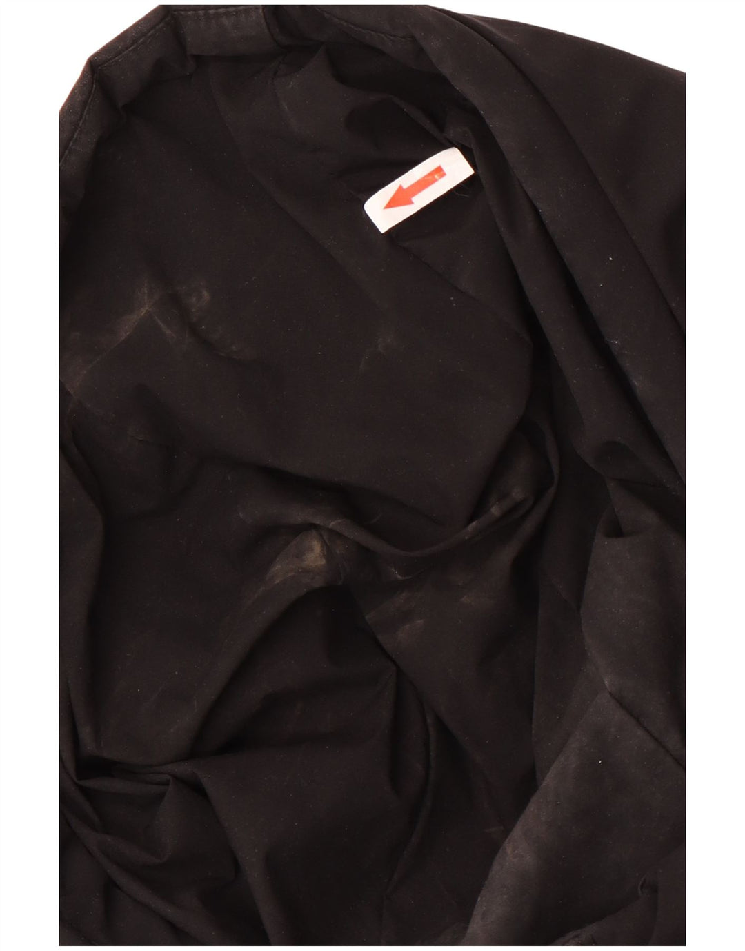 Damski ocieplany płaszcz z kapturem Dkny UK 18 XL, czarny poliester