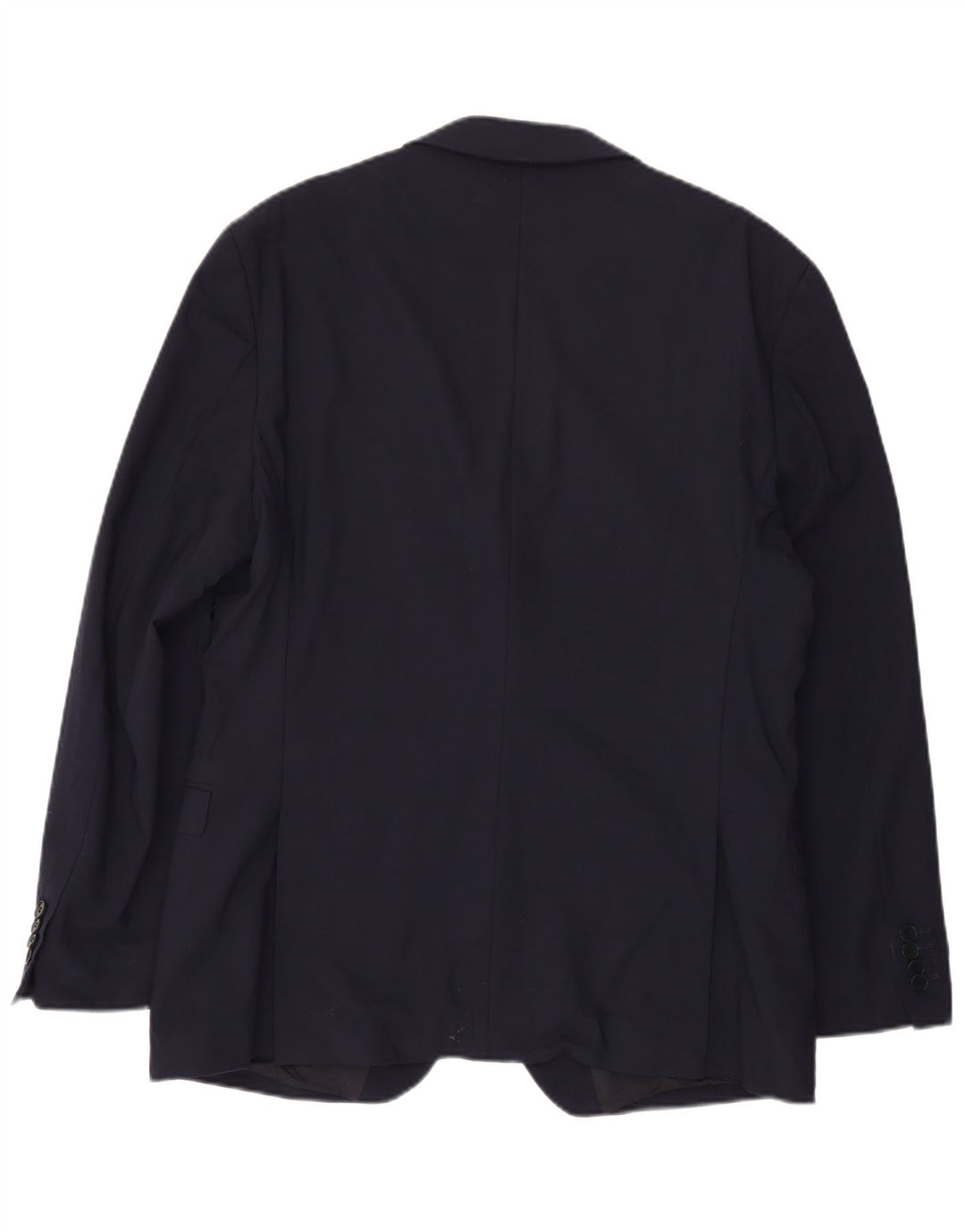 Ted Baker Męska marynarka slim fit zapinana na 2 guziki, UK 46 3XL, granatowa, wełniana