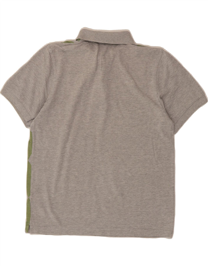 SUN68 Mens Polo Shirt Medium Grey Argyle/Diamond Cotton Vintage Sun68 and Second-Hand Sun68 from Messina Hembry 