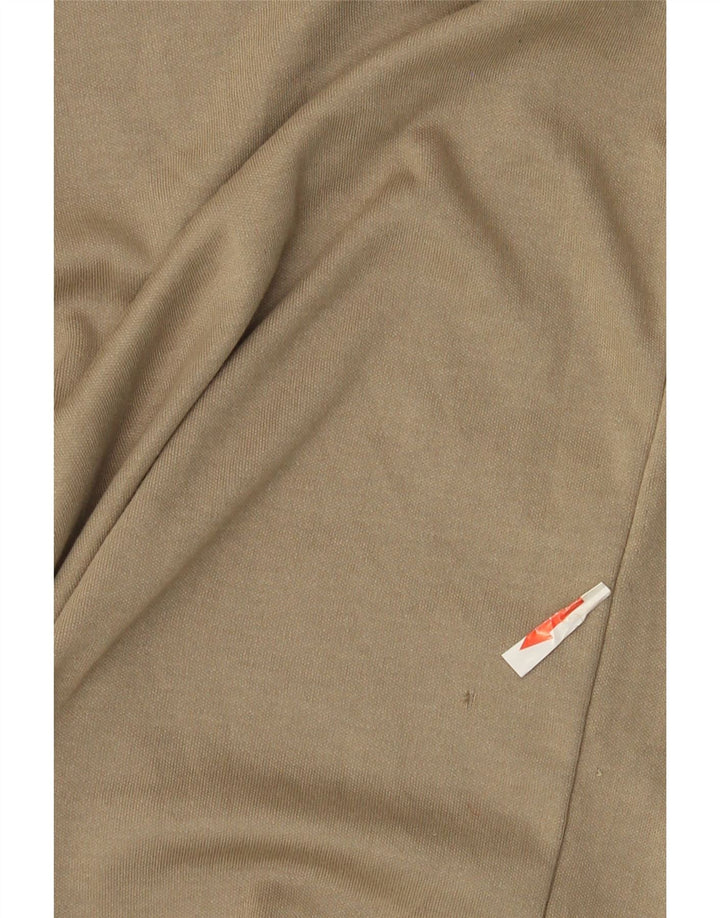 Męska koszulka polo Dkny, duża, bawełniana w kolorze khaki
